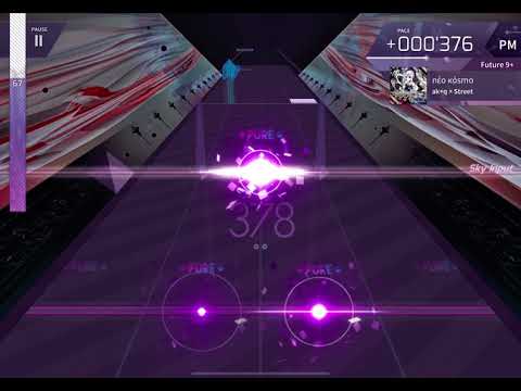 [Arcaea] ak+q x Street - nέo κósmo(neo kosmo) FTR PM MAX-13 (HIT FX ON)