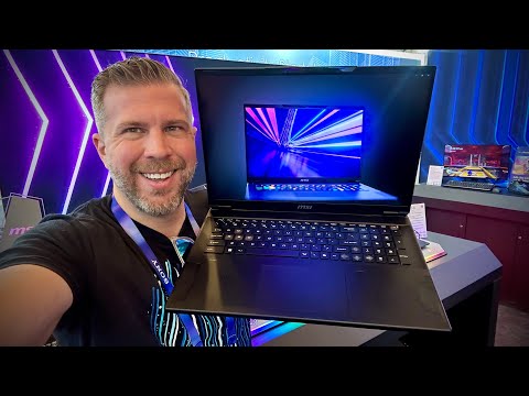 video - MSI Stealth A18 AI+, Ryzen AI 9-365, RTX 5080, 32 GB DDR5-5600, 1-2 TB SSD, QHD+ 240 Hz