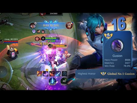 Most effective Gusion user | incon05 montage