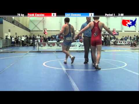 Frank Cousins vs. Levi Clemons at 2013 ASICS University Nationals - FS