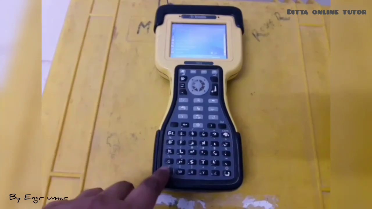 Let's introduce TSC 2 trimble data collector | just on