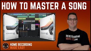 How To Master a Song - Presonus Studio One - Mastering Tutorial