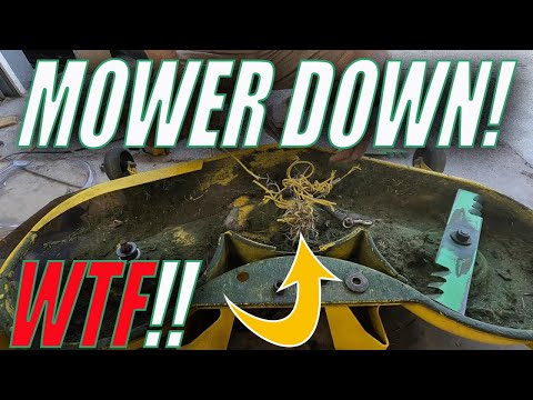 How to Repair a John Deere LA 145 Lawn Mower!