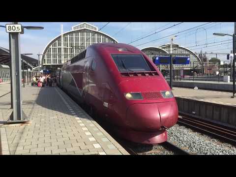 Drivers Eye View TGV Thalys Amsterdam - Brussels 2015