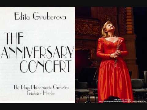 Edita Gruberova. O légère hirondelle. Mirelle. Gounod.