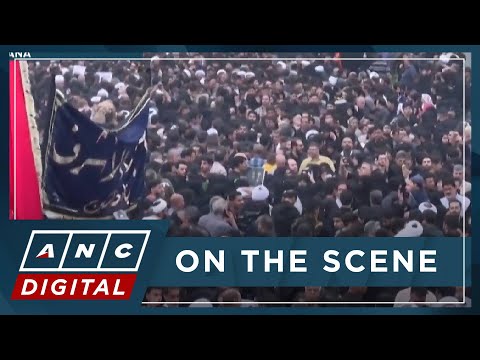 WATCH: Crowds attend funeral procession held for Iran President Raisi in Qom ANC