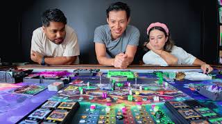 Teaching new gamers heavy board games (Andromeda's Edge)! | 109