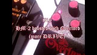 Video thumbnail for Testing Ibanez Tubeking , BOSS HM-2 , Dean Markley Overlord distortion pedals by Erik Vándor