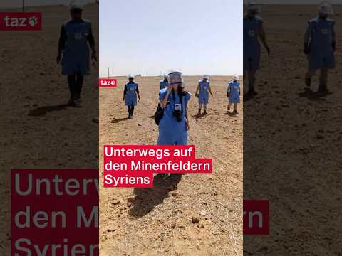 Video Thumbnail: Unterwegs auf den Minenfeldern Syriens