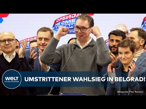 SERBIEN: Parlamentswahl! Wahlbetrugsvorwürfe! Trotz Protesten - SNS sichert sich die Mehrheit