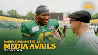 The Key Part is Staying Ready | LB Dariel Djabome | 07.03.26