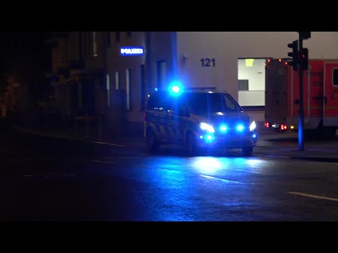 FuStKW fährt mit SoSi zur neuen PW Bonn-Bad Godesberg fährt mit Sosi weg