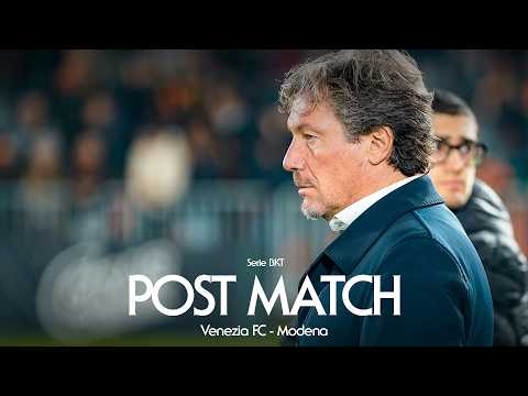 Post-Match Press Conference | Giovanni Stroppa | Venezia FC vs. Modena