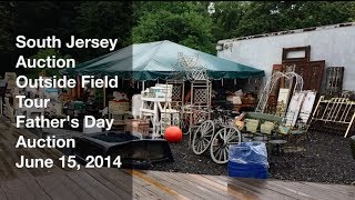 preview picture of video 'June 15, 2014 - Father's Day Outside Field Furniture Tour - South Jersey Auction'