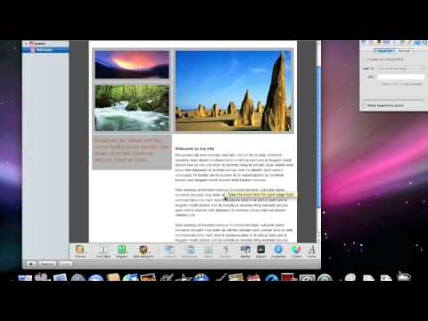 Beginning iWeb Part I