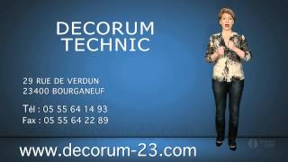 preview picture of video 'SARL DECORUM TECHNIC : Peinture et rénovation à Bourganeuf (23'
