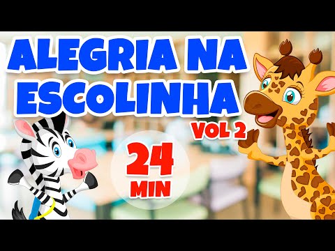 Alegria na Escolinha vol 2 - Giramille 24 min | Desenho Animado Musical