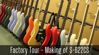 Video thumbnail for (2020)SAITO GUITARS Factory Tour - Making of S-622CS by SAITO GUITARS