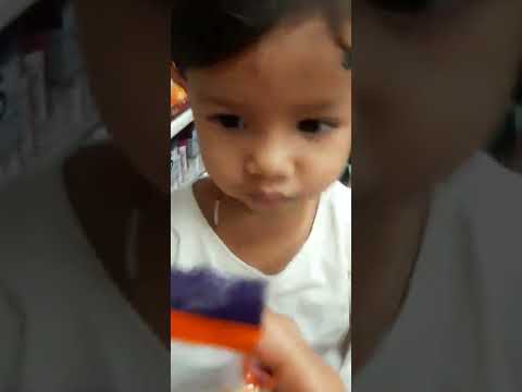 #cute baby siyona #shopping time #Totally confused