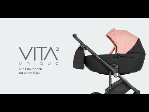 Dein Kombi-Kinderwagen - Der My Junior VITA Unique 2 | Alle Funktionen auf einen Blick 💚