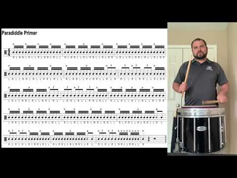 130 140 160 Bpm Paradiddle Primer Intermediate Level