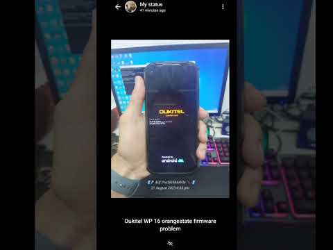 Oukitel WP 16 firmware corrupt fix done 😍