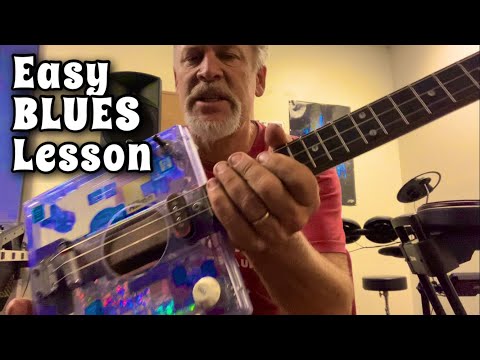 Easy Cigar Box Guitar Blues Lesson