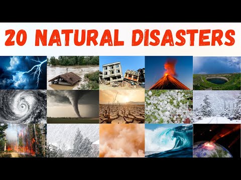 20 Natural Disasters Explained for Kids | Earthquakes, Tsunamis & More #disasters #weather #natural