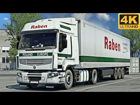 4K | ETS2 1.45 | Promods | Renault Premium 430 | Opole 🇵🇱 󠁧󠁢󠁳󠁣 - Brno 🇨🇿