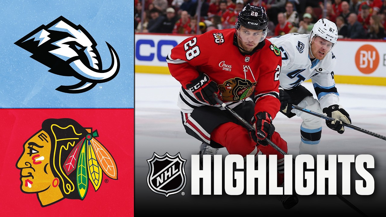 03월10일 유타 시카고 NHL 하이라이트