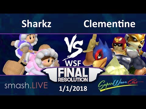 Final Resolution WS - SWC | Clementine (Falco/Captain Falcon/Fox) vs. Sharkz (Ice Climbers)
