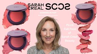FULL FACE OF SARAH CREAL | BRAND NEW BLUSH COLLECTION FIRST LOOK | PLUS SEPHORA RECOMMENDATIONS