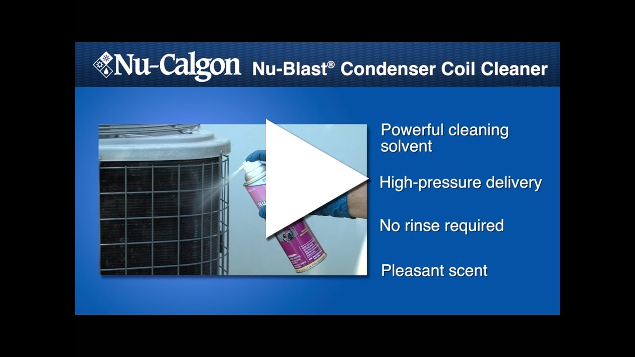 Product Demo: No rinse required with Nu-Calgon's Nu-Blast Coil Cleaner