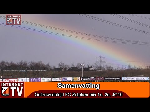 Oefenwedstrijd FC Zutphen 1, 2 en JO19 mix (3-2)