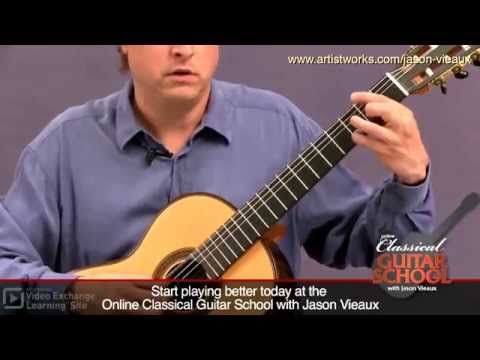 Classical Guitar Lesson: Jason Vieaux teaches Bourrée