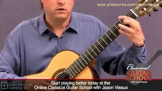 Classical Guitar Lesson: Jason Vieaux teaches Bourrée