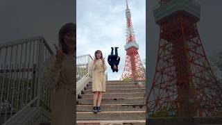 東京タワーにとんでもないものが映り込みました