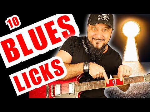 🔥Pentatonik Position 1 – Die besten BLUES LICKS🎸🤘