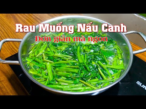 Canh rau muống