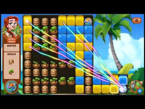 Lost Island Blast Adventure Level 1044 - NO BOOSTERS 🏝️ | SKILLGAMING ✔️