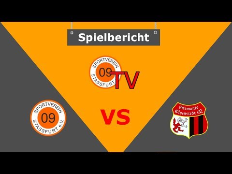 Spielbericht SV 09 Stassfurt - Germania Olvenstedt