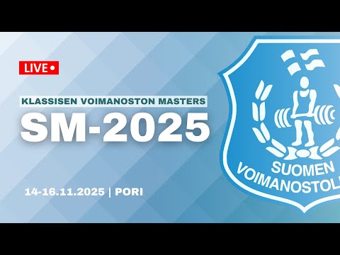 Klassisen voimanoston Masters SM-2025