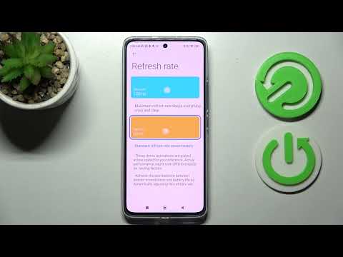 XIAOMI 12 LITE - How To Change Display Refresh Rate
