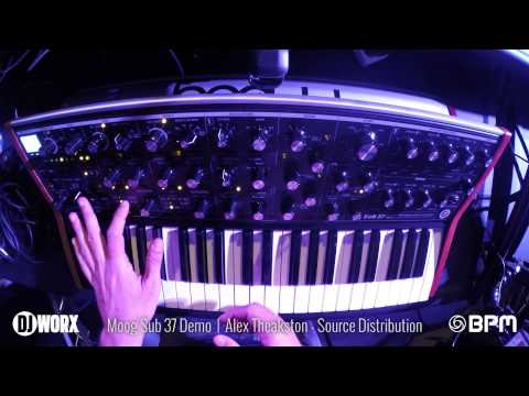 BPM 2014: Moog Sub 37 demo by Alex Theakston from Source Distribution