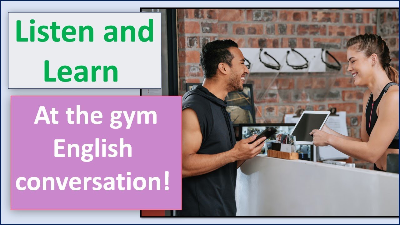 English for Fitness | Gym vocabulary and conversation tips