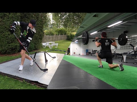 WORKOUT & FT3 SHOOTING - HOCKEY VLOG #3
