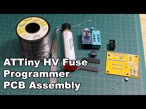 ATTiny Fuse Resetter Project - PCBs from JLCPCB