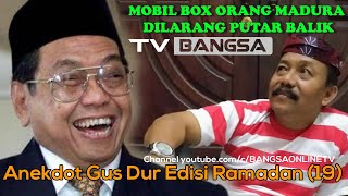 Mobil Box Orang Madura Dilarang Putar Balik