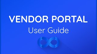 Vendor Portal User Guide