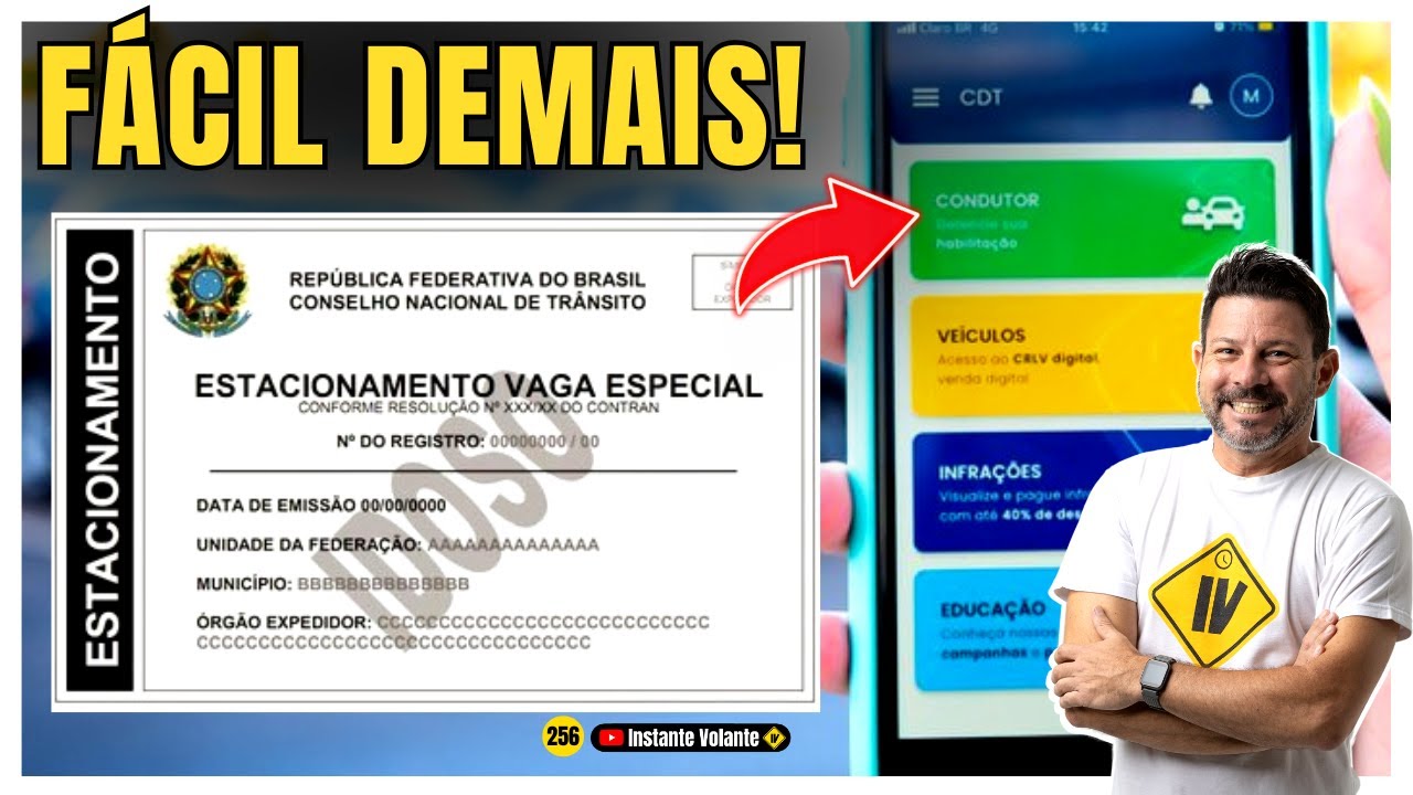 BAIXAR CREDENCIAL DO IDOSO pelo celular em 30 segundos | Instante Volante com Rafa Filgueiras 📺 256